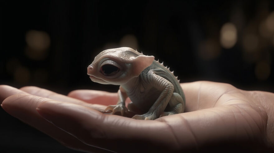 I Created Amazing Pictures Of Alien Babies, Generated By Artificial Intelligence (26 Pics)
