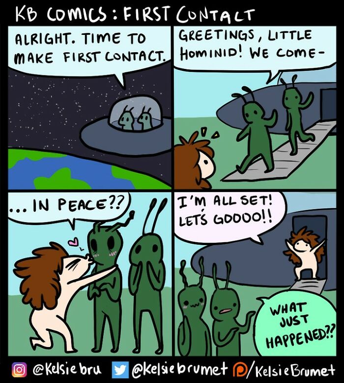 Meet Kelsie Brumet's Cute And Funny Comics