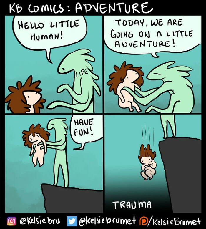 Meet Kelsie Brumet's Cute And Funny Comics