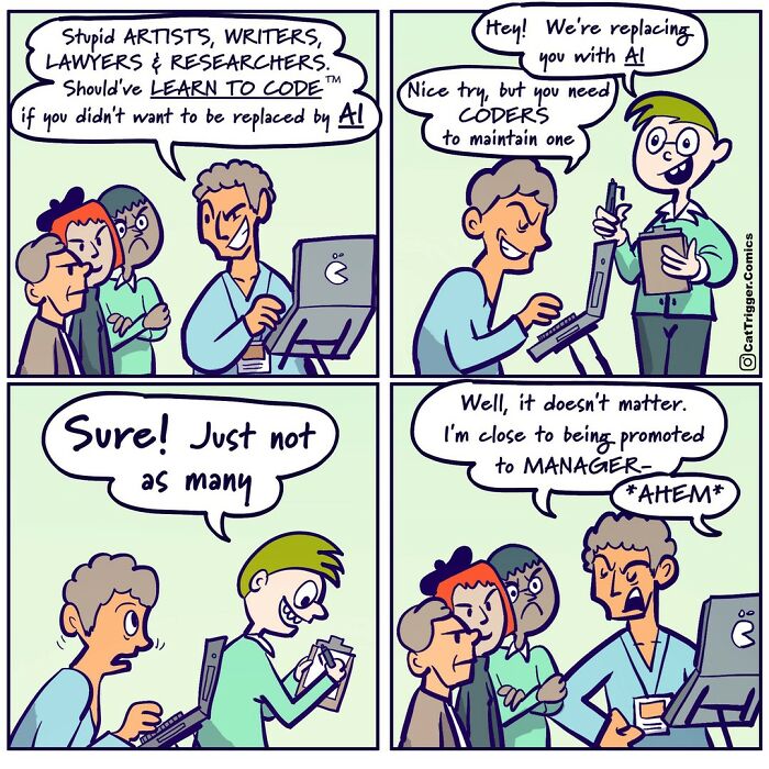 New Hilarious Comics With Weird And Twisted Endings By Cat Trigger