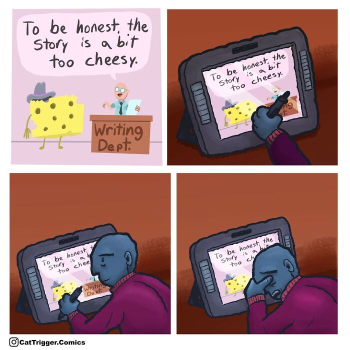 New Hilarious Comics With Weird And Twisted Endings By Cat Trigger