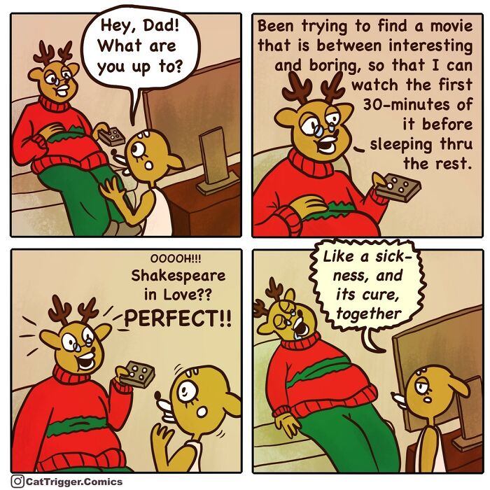 New Hilarious Comics With Weird And Twisted Endings By Cat Trigger