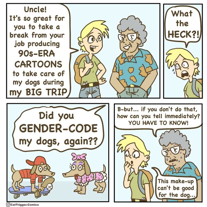 New Hilarious Comics With Weird And Twisted Endings By Cat Trigger