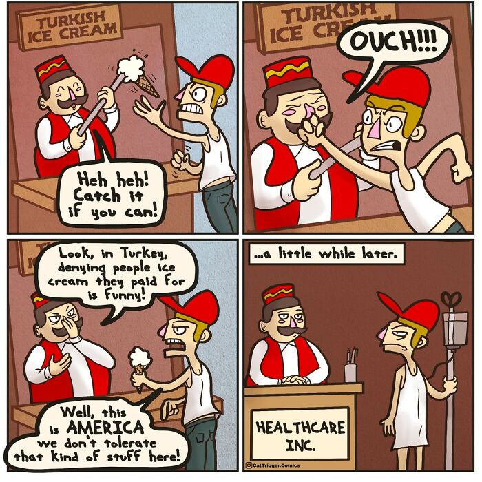 New Hilarious Comics With Weird And Twisted Endings By Cat Trigger