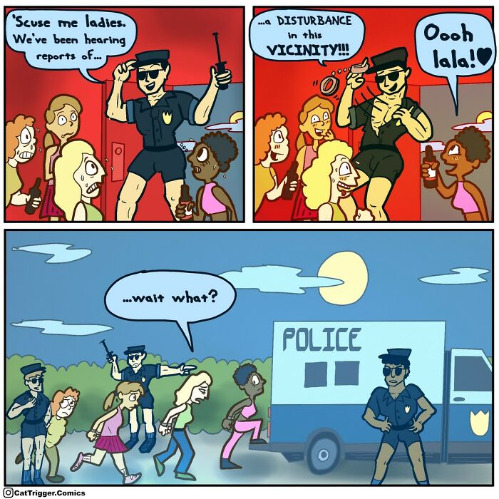 New Hilarious Comics With Weird And Twisted Endings By Cat Trigger