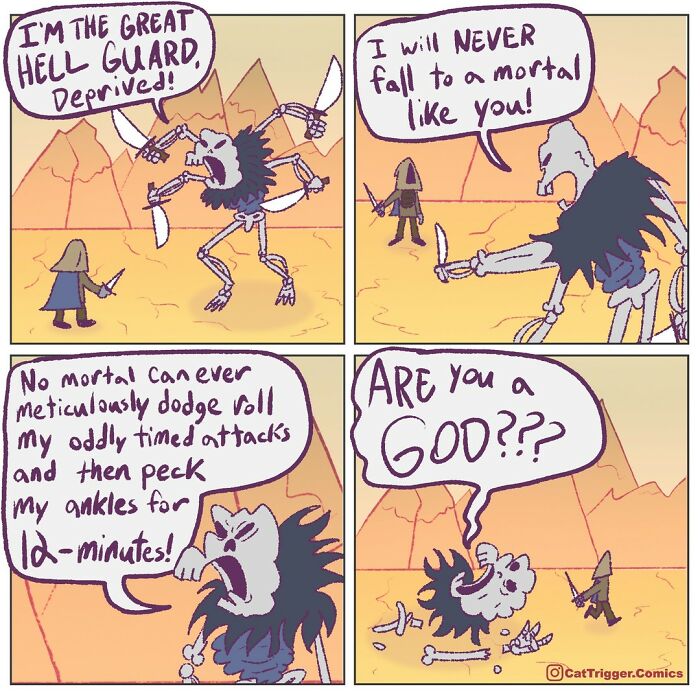 New Hilarious Comics With Weird And Twisted Endings By Cat Trigger