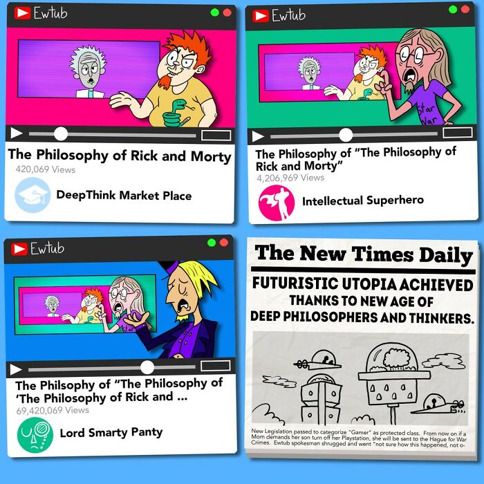 New Hilarious Comics With Weird And Twisted Endings By Cat Trigger