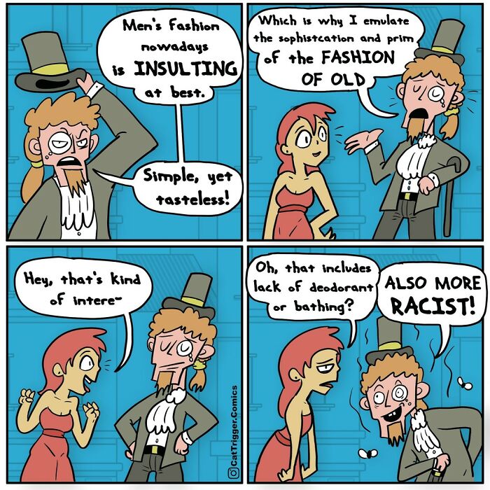 New Hilarious Comics With Weird And Twisted Endings By Cat Trigger