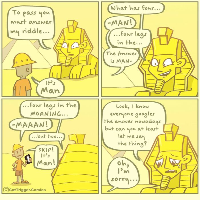 New Hilarious Comics With Weird And Twisted Endings By Cat Trigger