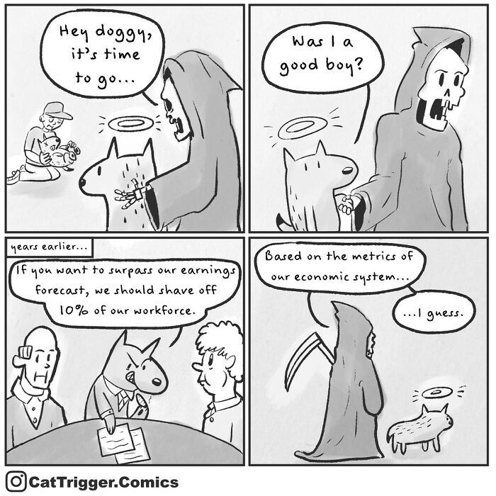 New Hilarious Comics With Weird And Twisted Endings By Cat Trigger