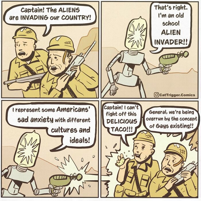 New Hilarious Comics With Weird And Twisted Endings By Cat Trigger