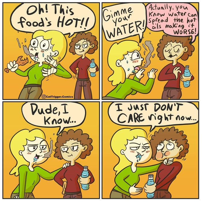 New Hilarious Comics With Weird And Twisted Endings By Cat Trigger