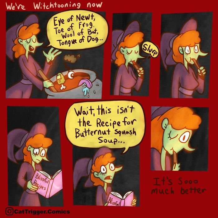 New Hilarious Comics With Weird And Twisted Endings By Cat Trigger