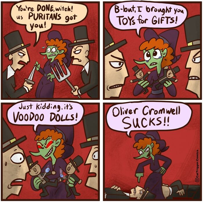 New Hilarious Comics With Weird And Twisted Endings By Cat Trigger