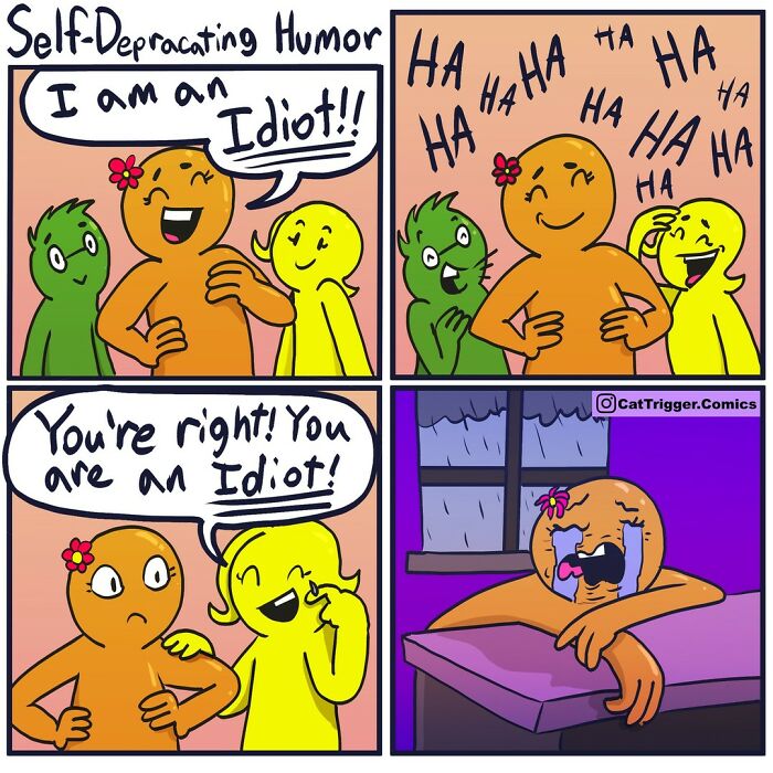 New Hilarious Comics With Weird And Twisted Endings By Cat Trigger