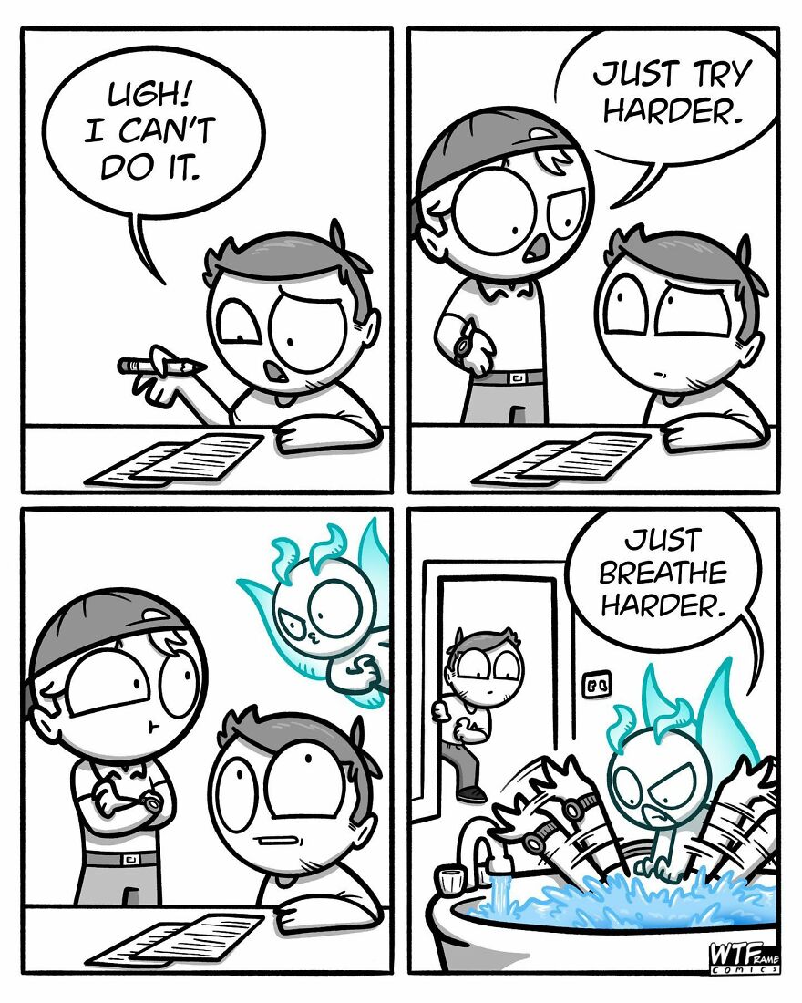 New Weirdly Funny Comics From Artists With Adhd That Are Impossible Not To Laugh