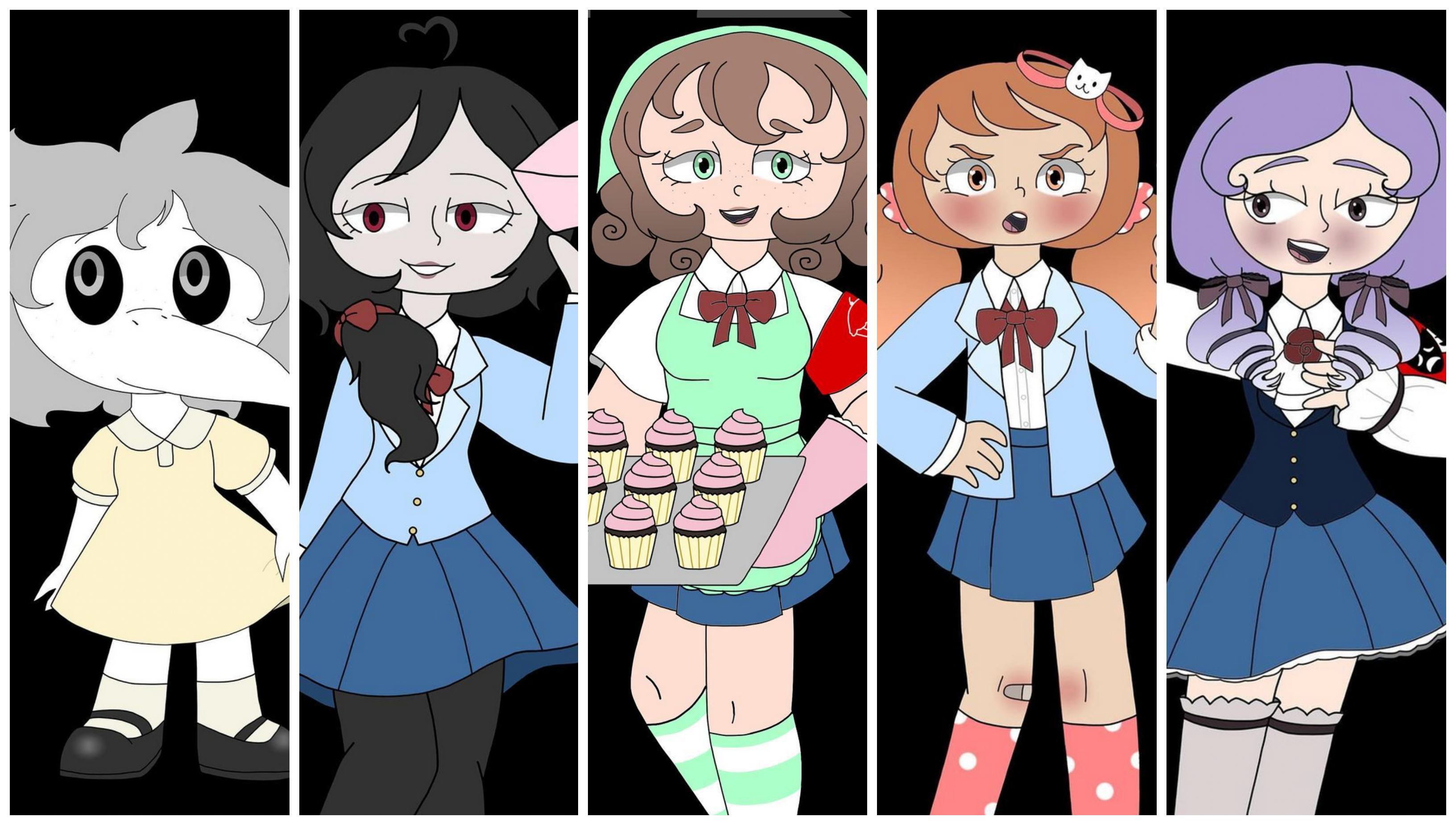 Childhood Doodles That Grew Into A Cast Of Illustrated Characters