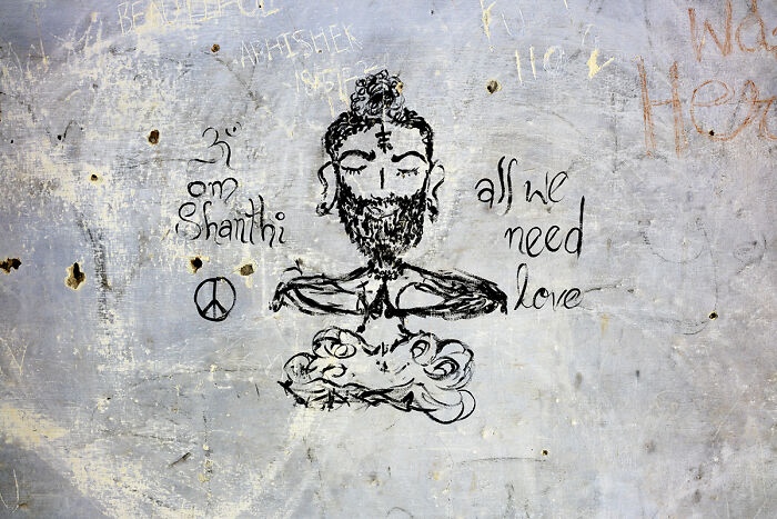 Dormitory Room, Beatles Ashram, Rishikesh, India