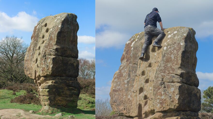 The Cork Stone Stanton Moor