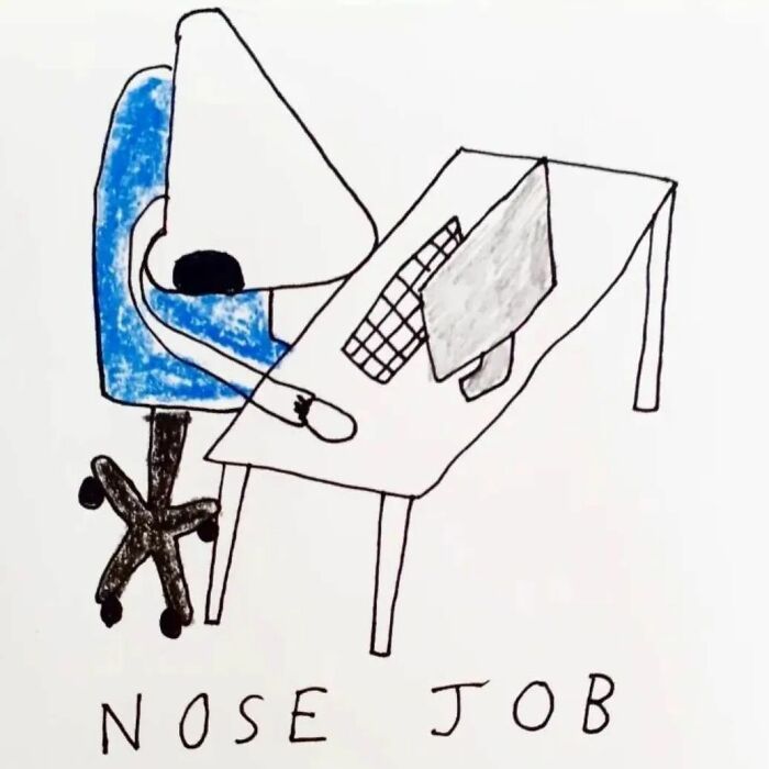 The Ironic And Healing Drawings By Constant Bagel Therapy (New Pics)