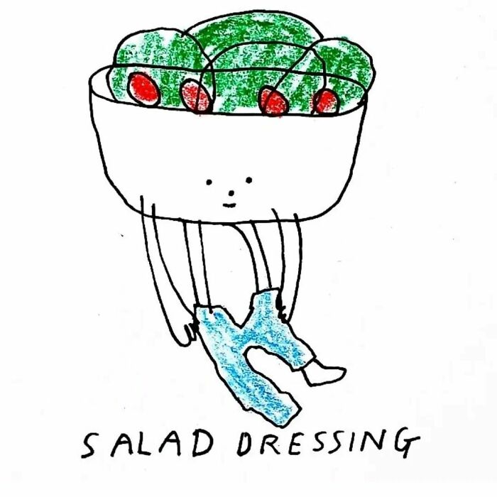 The Ironic And Healing Drawings By Constant Bagel Therapy (New Pics)