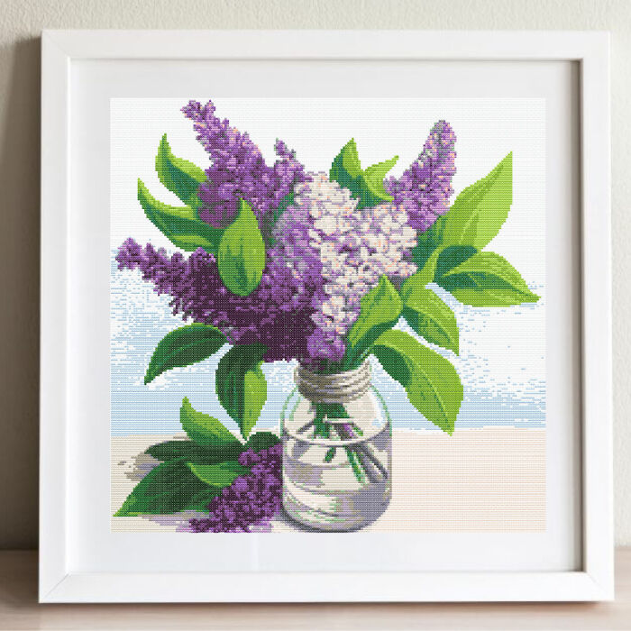 I Created Various Floral Cross Stitch Patterns (15 Pics)