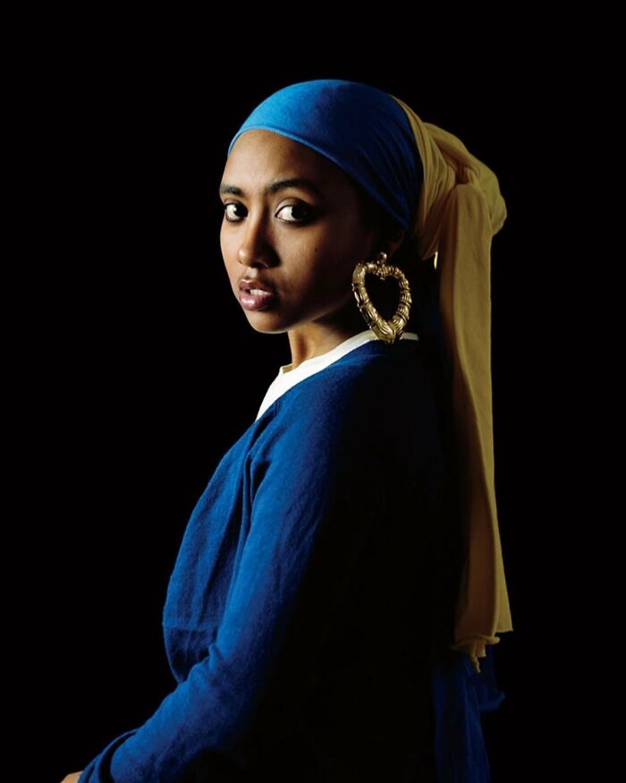 This Instagram Account Honors The Painting "Girl With A Pearl Earring "