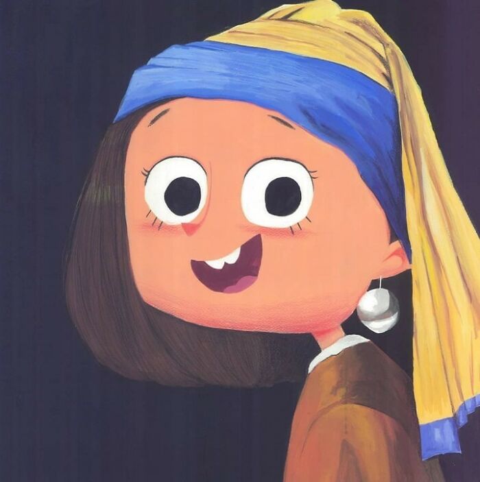 This Instagram Account Honors The Painting "Girl With A Pearl Earring "