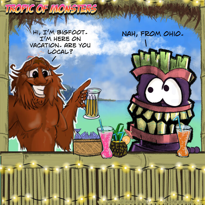 Tropic Of Monsters: My 7 Cartoons Tropic Of Monsters: My 7 Cartoons