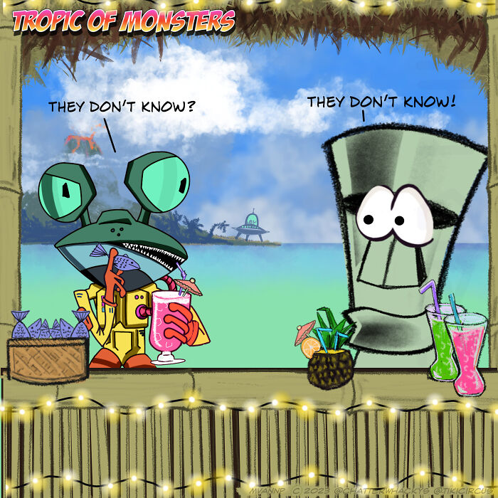 Tropic Of Monsters: My 7 Cartoons Tropic Of Monsters: My 7 Cartoons