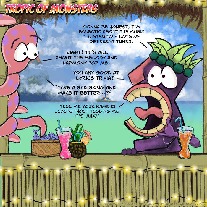 Tropic Of Monsters: My 7 Cartoons Tropic Of Monsters: My 7 Cartoons