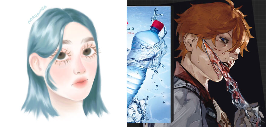 Twitter User Launches Challenge Where The Evolution In The Arts Of His Followers Has To Be Shown