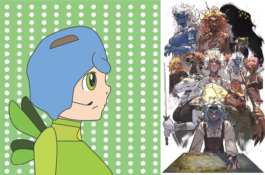 Twitter User Launches Challenge Where The Evolution In The Arts Of His Followers Has To Be Shown