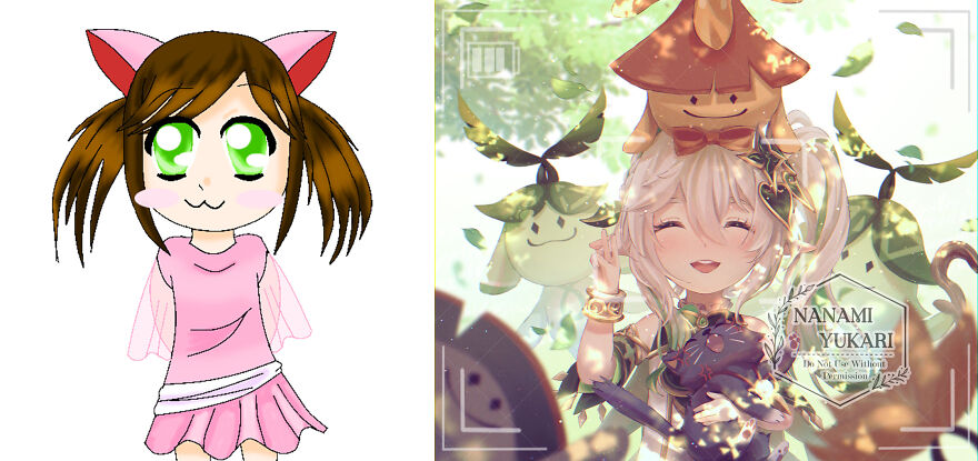 Twitter User Launches Challenge Where The Evolution In The Arts Of His Followers Has To Be Shown