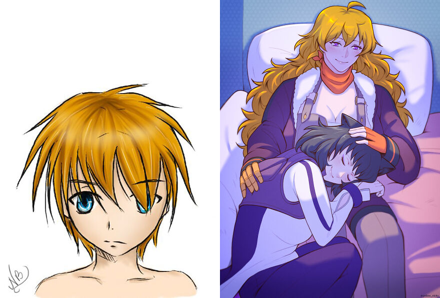 Twitter User Launches Challenge Where The Evolution In The Arts Of His Followers Has To Be Shown