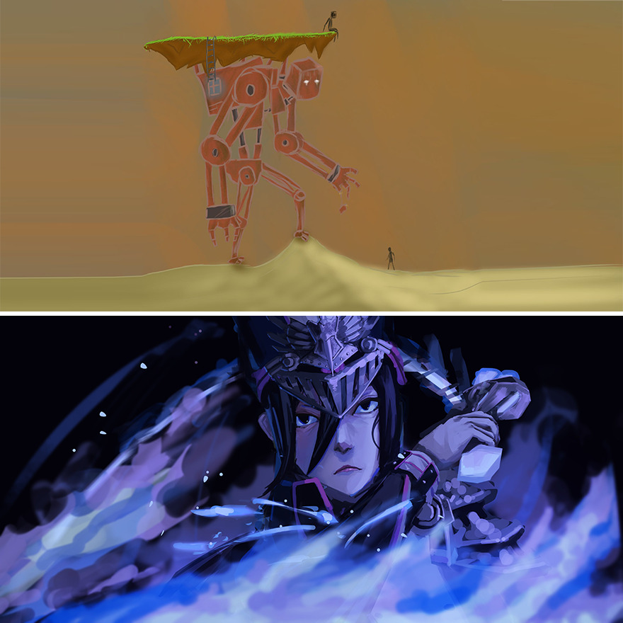 Twitter User Launches Challenge Where The Evolution In The Arts Of His Followers Has To Be Shown