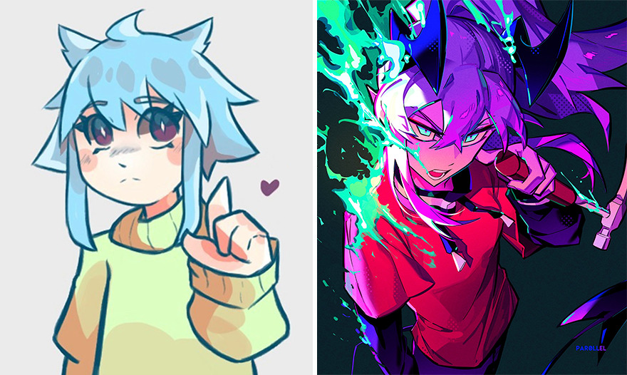 Twitter User Launches Challenge Where The Evolution In The Arts Of His Followers Has To Be Shown