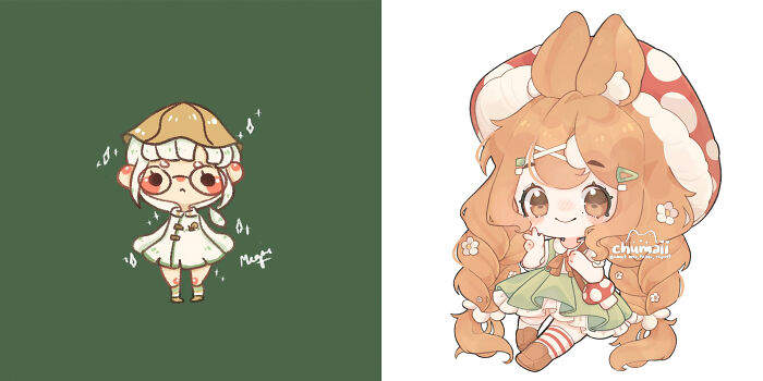 Twitter Artists Reveal Their First And Their Most Recent Artworks To Compare Their Art Improvement Over The Years (30 Pics)