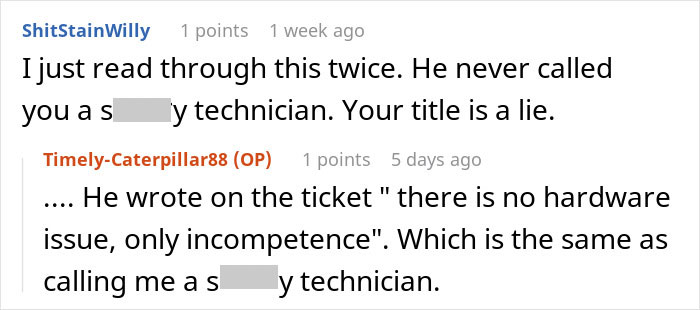 Coworker&rsquo;s Comments About This Person&rsquo;s Work Backfire After They Report Him To HR And Get Him Fired