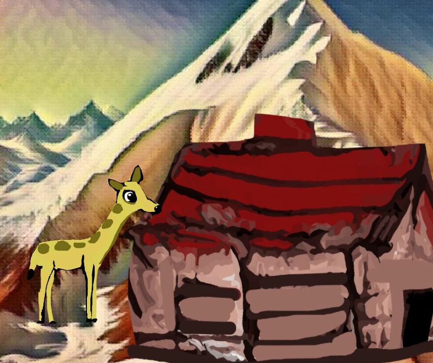 Some Watercolor Images I Created After Adding Digital Makeover