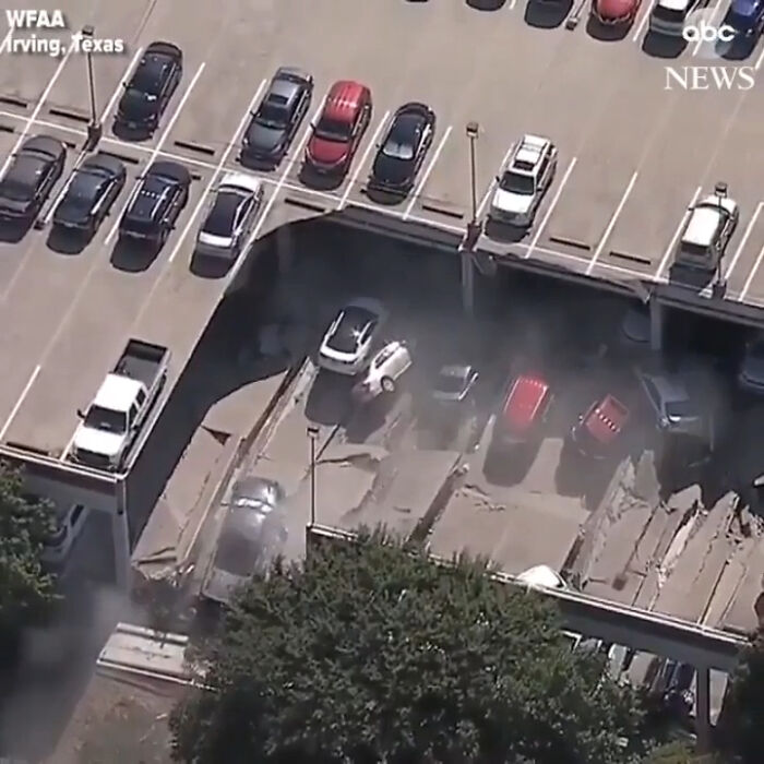 Car Garage Collapse