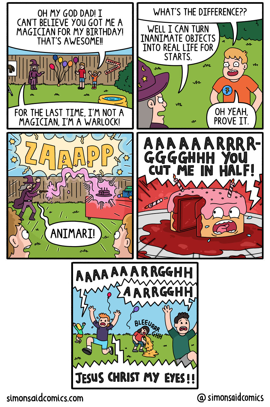 30 Humourous Comics That I Hope Will Tickle Your Funny Bone By Simon Johnson