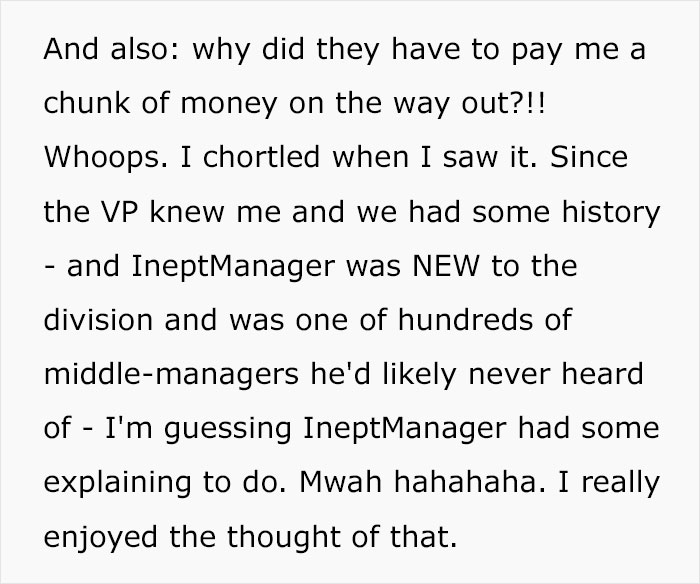 Manager Boots Out Tech Worker With 20 Years Of Experience, She Plots The Ultimate Revenge In Return Manager Boots Out Tech Worker With 20 Years Of Experience, She Plots The Ultimate Revenge In Return