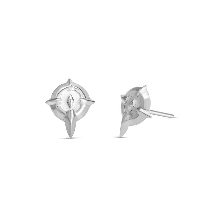 Dark Seal-Inspired Stud Earrings