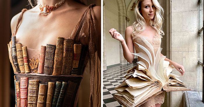 35 Dresses Straight From Fairy Tales Designed By French Artist Sylvie Facon (New Pics)