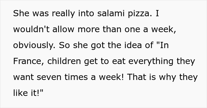 8-Year-Old Girl Finds Out The Meaning Of &ldquo;Careful What You Wish For&rdquo; When Mum Serves Her Nothing But Salami Pizza For A Week