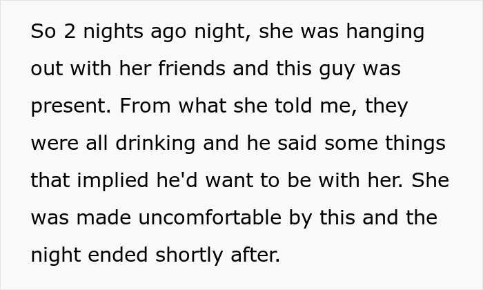 Guy Tells His Girlfriend "I Told You So" After Her Male Friend Tried To Hit On Her, Asks If He Was A Jerk