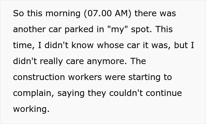 Neighbors Keep Parking In This Person’s Specially Reserved Spot, They Lose Patience And Call The Cops Neighbors Keep Parking In This Person’s Specially Reserved Spot, They Lose Patience And Call The Cops