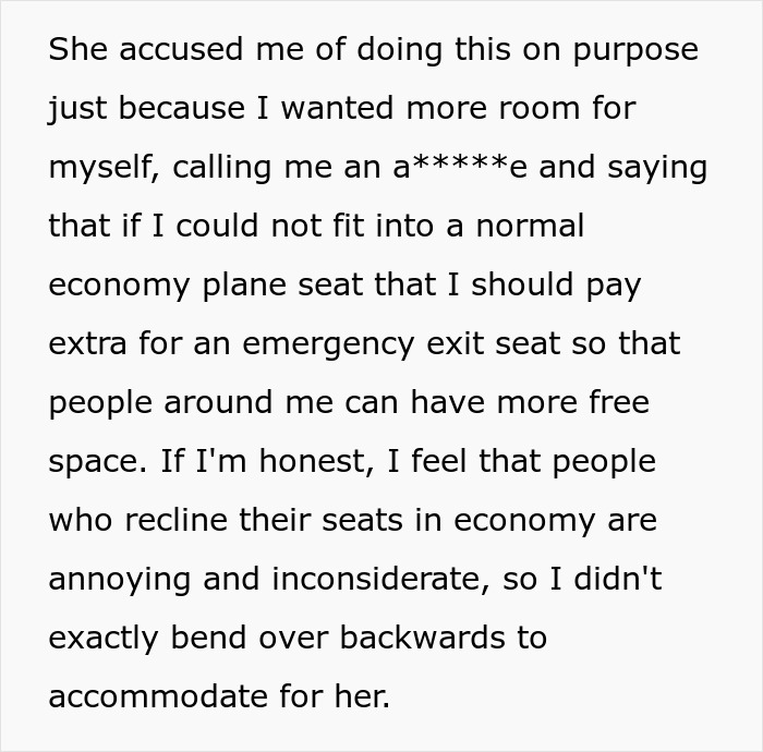 Tall Guy Doesn't Fit In Plane Seat Comfortably, Drama Ensues After Woman Tries To Recline Her Seat Tall Guy Doesn't Fit In Plane Seat Comfortably, Drama Ensues After Woman Tries To Recline Her Seat