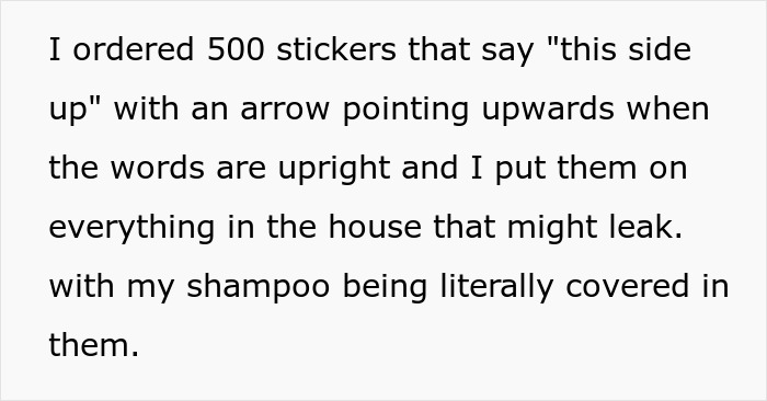 Parent Teaches Their Adult Children A Lesson After They Repeatedly Turn Their Medicated Shampoo Bottle Upside Down